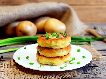 Пържени картофени кюфтета по чепеларски - снимка на рецептата
